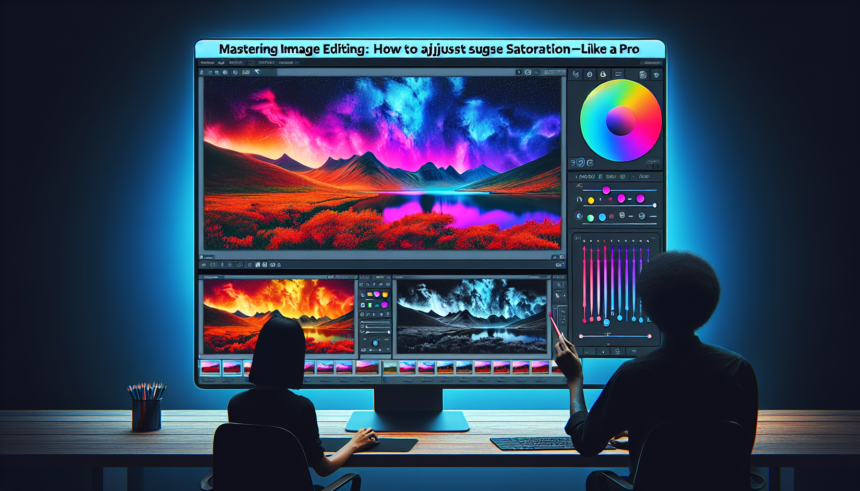 Mastering Image Editing: How to Adjust Saturation Like a Pro
